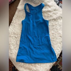 Lululemon Vibrant Blue Tank Top size 4